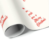 クリスマスツリー書道 ラッピングペーパー (ロールコーナー)