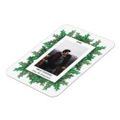 クリスマスツリー枝写真マグネット マグネット (左側)