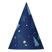 クリスマスツリー柄 パーティーハット (左)