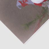 クリスマスツリー格言かわいい赤の休日 薄葉紙 (詳細)