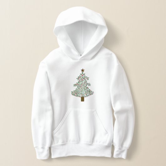 クリスマスツリー汗シャツ (レイダウン)