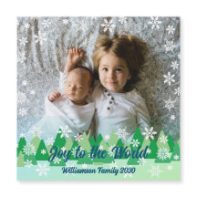 クリスマスツリー白い雪の結晶が世界に喜ぶ