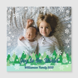 クリスマスツリー白い雪の結晶が世界に喜ぶ