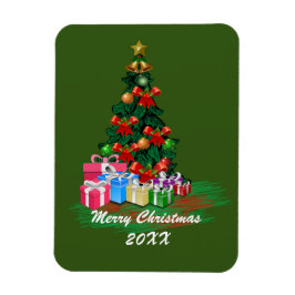 クリスマスツリー磁気カード マグネット