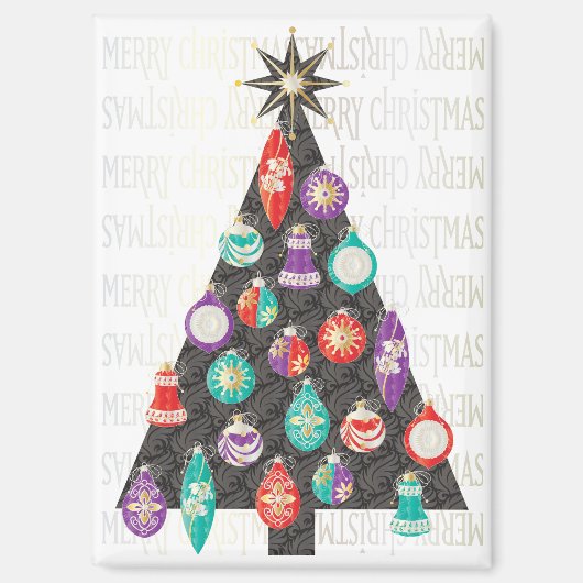 クリスマスツリー磁石 マグネット (正面)