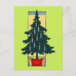 クリスマスツリー絵画ズ シーズンポストカード