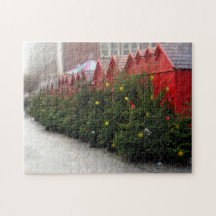 クリスマスツリー行Christkindlmarket -11x14-252 pc