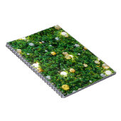 クリスマスツリー装飾の背景。ヴィンテージゴル ノートブック (右側)