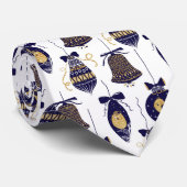 クリスマスツリー装飾パターン ネクタイ (ロール)