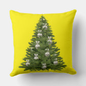 クリスマスツリー装飾用クッション、黄 クッション (裏面)