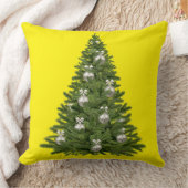 クリスマスツリー装飾用クッション、黄 クッション (ブランケット)