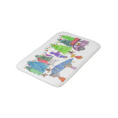 クリスマスツリー販売 バスマット (アングル)