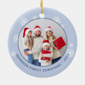 クリスマスツリー賛美の取り付け写真 セラミックオーナメント (裏面)