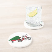 クリスマスツリー配信 コースター (側面)