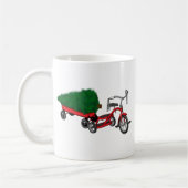 クリスマスツリー配信 コーヒーマグカップ (左)