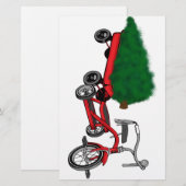 クリスマスツリー配信 便箋 (正面/裏面)