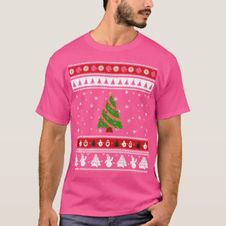 クリスマスツリー醜いクリスマス1 Tシャツ