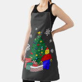 クリスマスツリー野球 エプロン (インサイチュ)