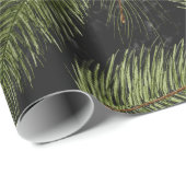 クリスマスツリー離れズブラッククリスマス ラッピングペーパー (ロールコーナー)