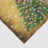 クリスマスツリー雪だるま 薄葉紙 (詳細)