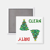 クリスマスツリー食洗機磁石 マグネット (正面/裏面)