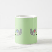 クリスマスツリー飾のリス コーヒーマグカップ (中央)