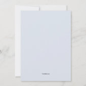 クリスマスツリー飾り付けパーティーの招待状 招待状 (裏面)