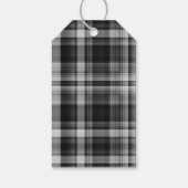 クリスマスツリー黒い素朴メリークリスマス ギフトタグ (裏面)