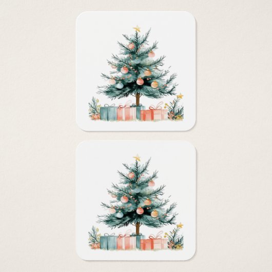 クリスマスツリー (正面&裏面)