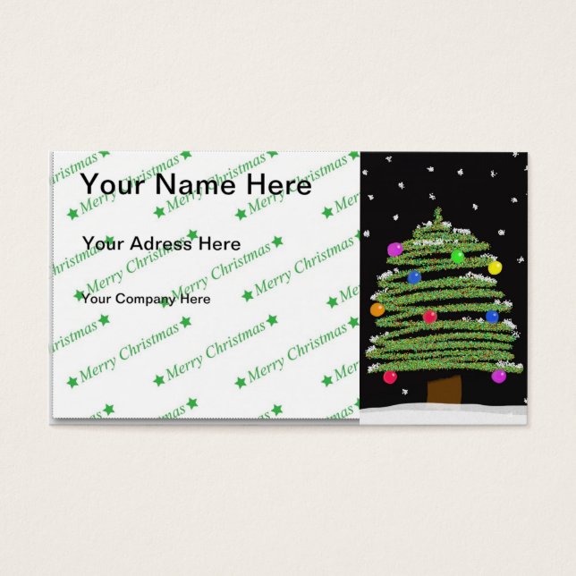 クリスマスツリー (正面)