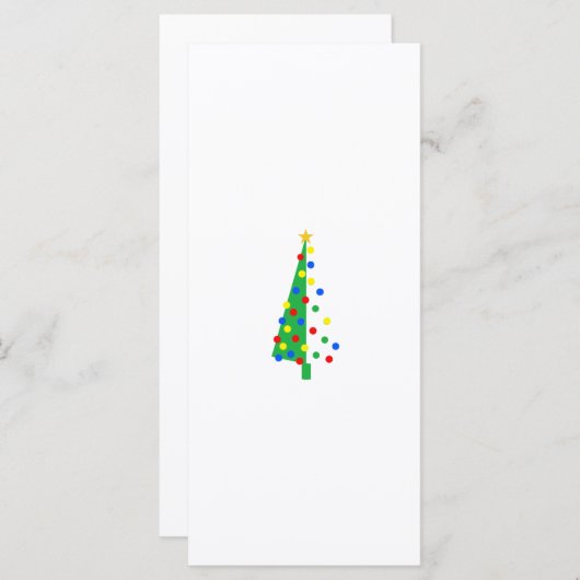 クリスマスツリー (正面/裏面)