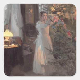 クリスマスツリー1910年 スクエアシール