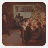 クリスマスツリー1911年 スクエアシール (正面)