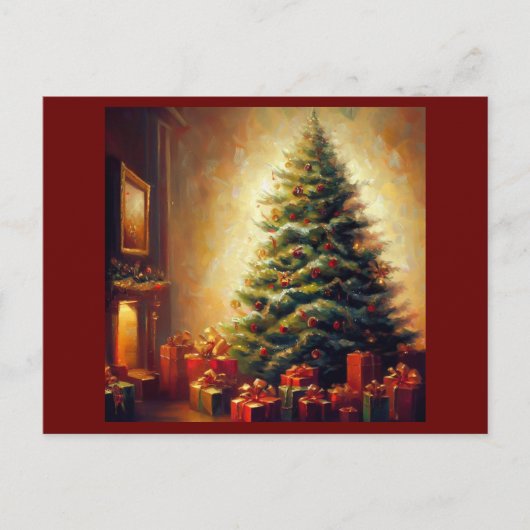 クリスマスツリー1 シーズンポストカード (正面)