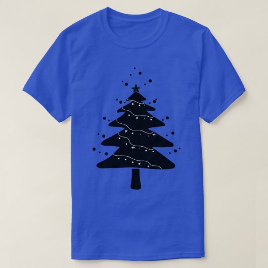 クリスマスツリー1 Tシャツ (デザイン正面)