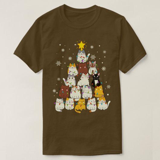 クリスマスツリー1 Tシャツ (デザイン正面)