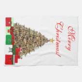 クリスマスツリー2キッチンタオル キッチンタオル (横)