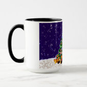 クリスマスツリー2017年-シリーズの第2 マグカップ (左)