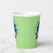 クリスマスツリー20xx付きサンタ追加文字 紙コップ (右)