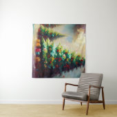 クリスマスツリー2 タペストリー (インサイチュ(横))