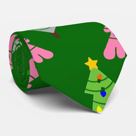 クリスマスツリー2 ネクタイ (ロール)