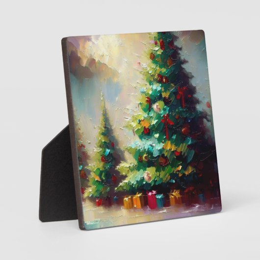 クリスマスツリー2 フォトプラーク (正面)