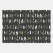 クリスマスツリー2 ラッピングペーパーシート (正面3)