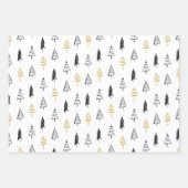 クリスマスツリー2 ラッピングペーパーシート (正面3)