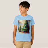 クリスマスツリー2 Tシャツ (正面フル)