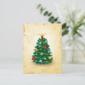 クリスマスツリー、はがき シーズンポストカード (スタンド正面)
