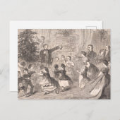 クリスマスツリー | ウィンズローホーマー シーズンポストカード (正面/裏面)