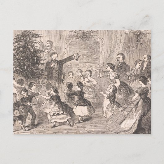 クリスマスツリー | ウィンズローホーマー シーズンポストカード (正面)