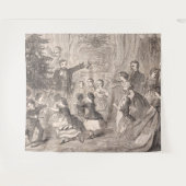 クリスマスツリー | ウィンズローホーマー タペストリー (正面(横))