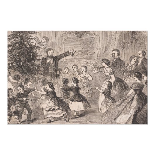 クリスマスツリー | ウィンズローホーマー ポスター (正面)